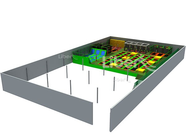 China Reliable Large Indoor Trampoline Park Factory